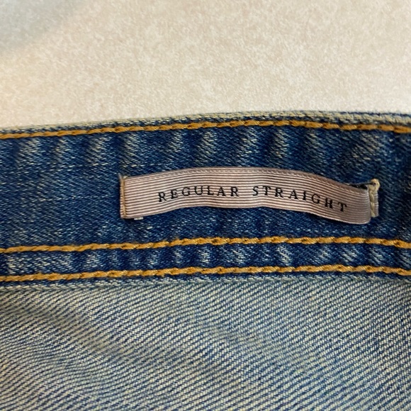 Guess Men’s 32x32 Regular Straight Fit Distressed Jeans - Picture 4 of 9